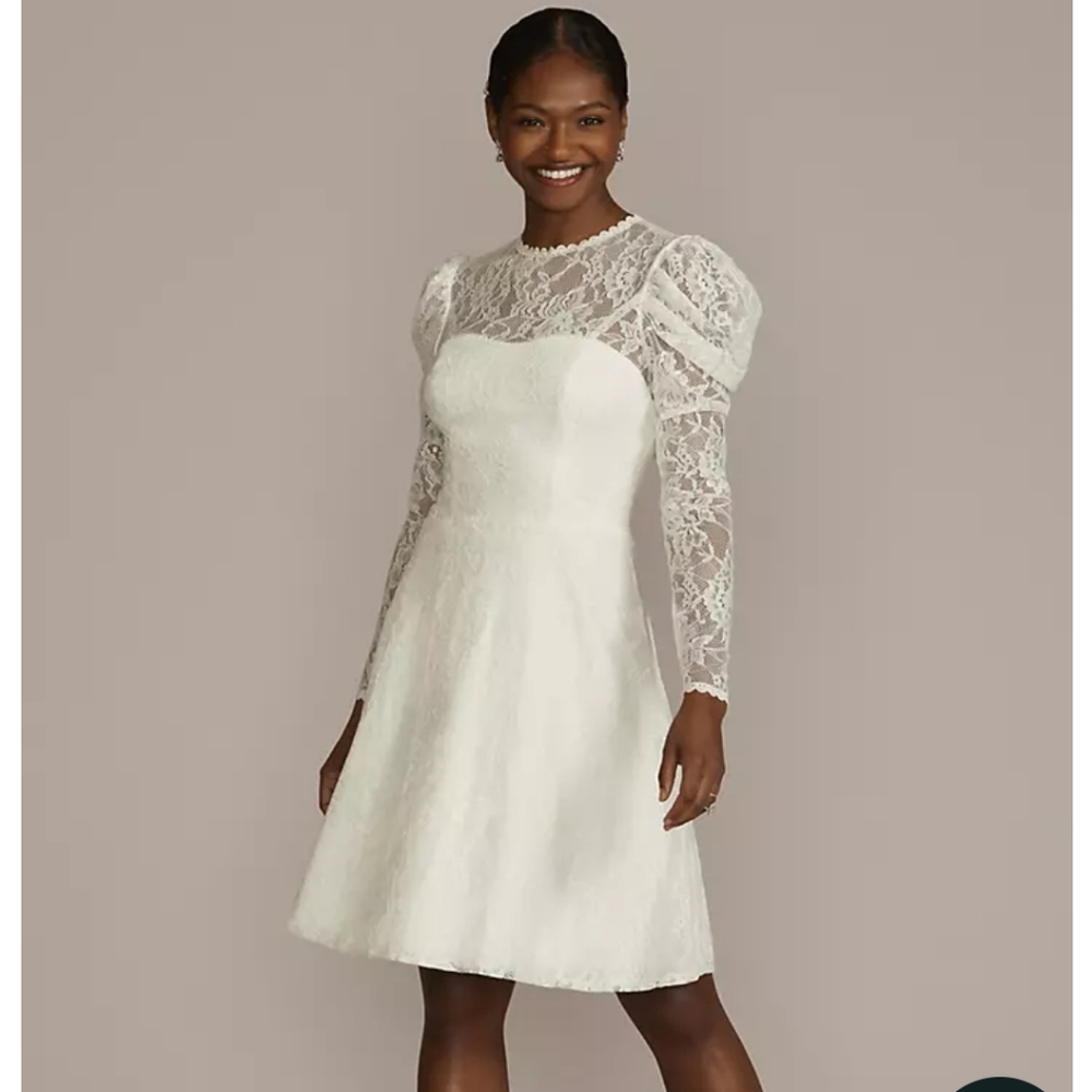 NWT Puff Sleeve Mini Dress